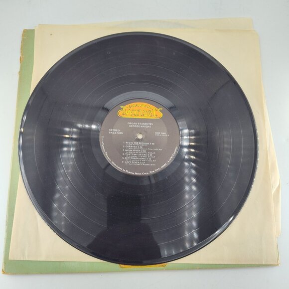 1974 George Wright Organ Favorites 12" Vinyl double Record Album Gatefold 2XLP - Picture 9 of 10
